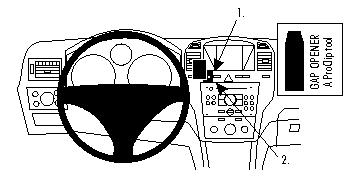 Brodit 854335 support voiture Opel Zafira B