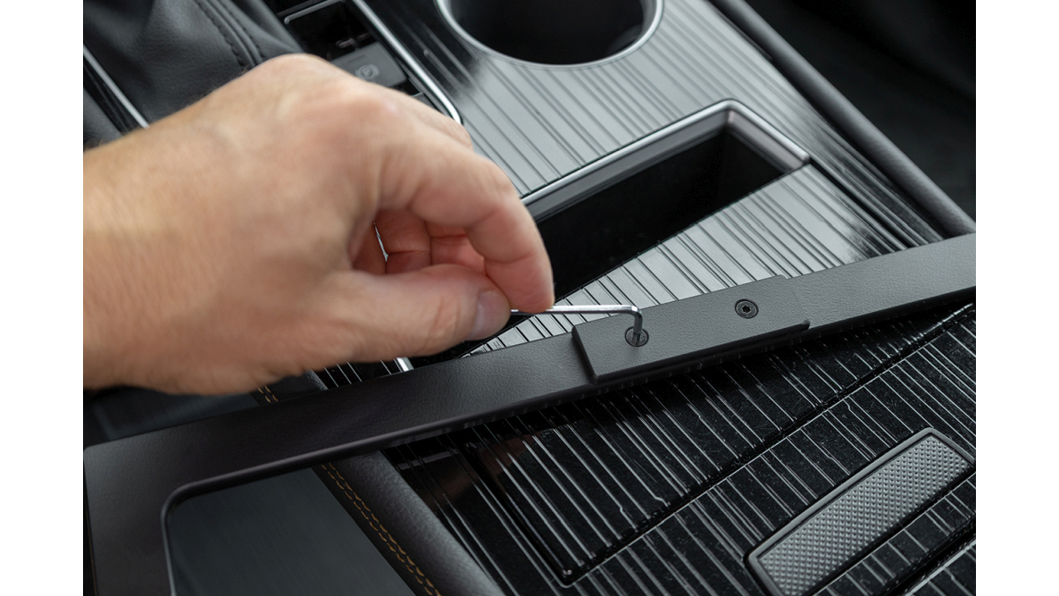 Brodit 856210 support voiture Toyota Sienna, 25- fixation à la console