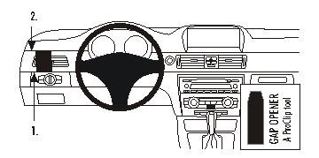 Brodit 803596 support voiture BMW 316-330