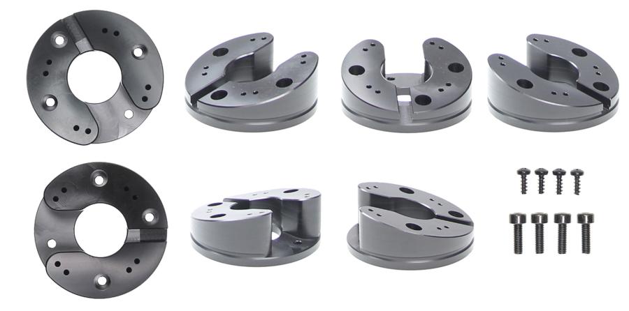 Brodit 215568 Supports sur socle, partie supérieure à 15°
