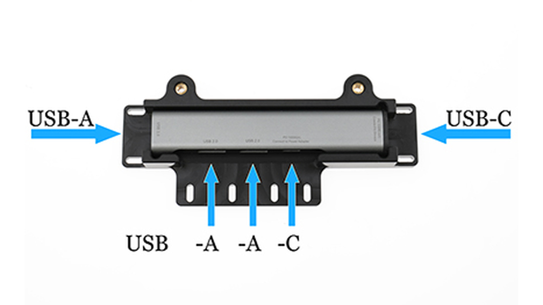 Brodit 216418 ModTek Accessoires Hub 3 ports pour ModTek Dock