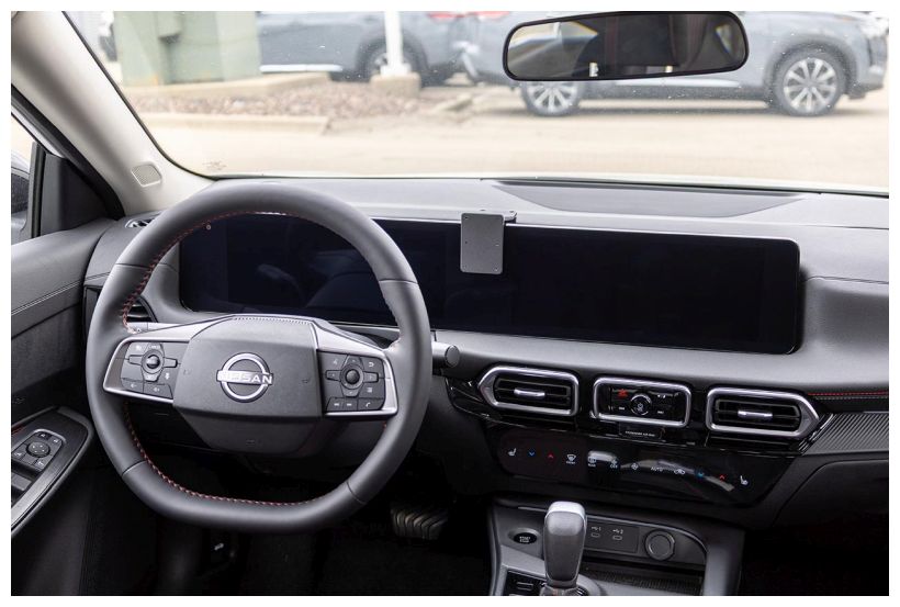 Brodit 856280 Autohalterung Nissan, Sentra 26-, an der Mittelconsole, Center mount