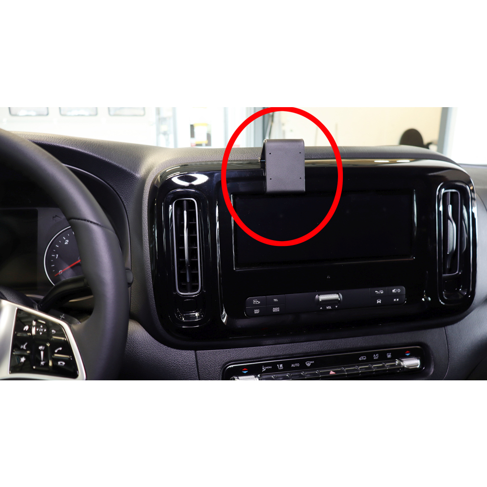Brodit 856041 support voiture Mercedes Benz Vito, 24-  fixation à la console