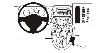 Brodit 853494 support voiture Fiat Panda
