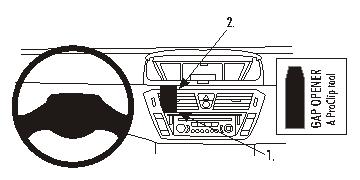 Brodit 853950 Autohalterung CitroenC4 GrandPicasso