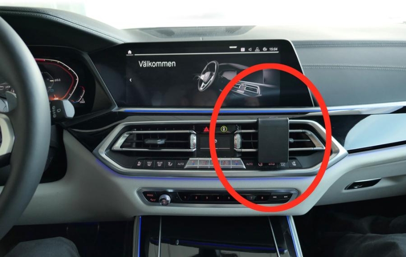 Brodit 855487 support BMW X5 année 19-, Angled mount