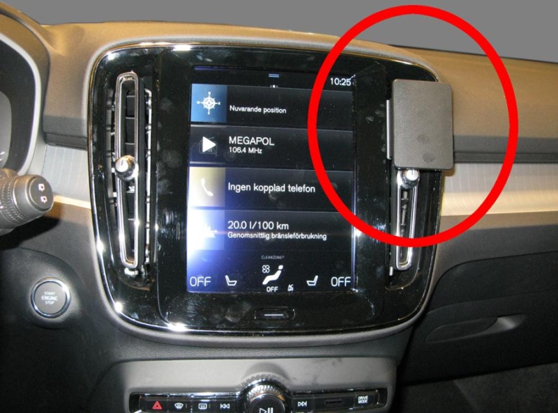 Brodit 855394 Autohalterung Volvo XC40 18-