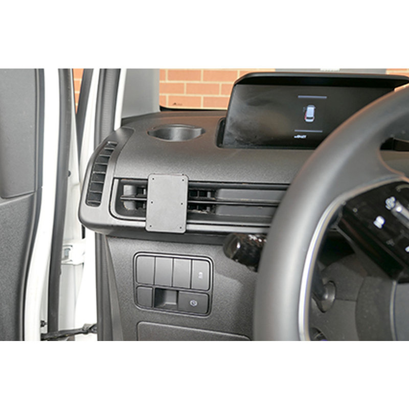 Brodit 855828 Autohalterung Hyundai, Staria 22-, an der Mittelconsole, Center mount, Angled mount