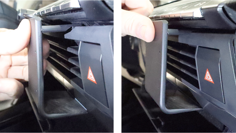 Brodit 856250 Autohalterung Opel, Astra 22-, an der Mittelconsole, Center mount