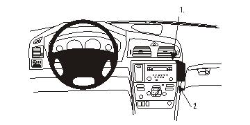 Brodit 853650 support voiture Volvo S60