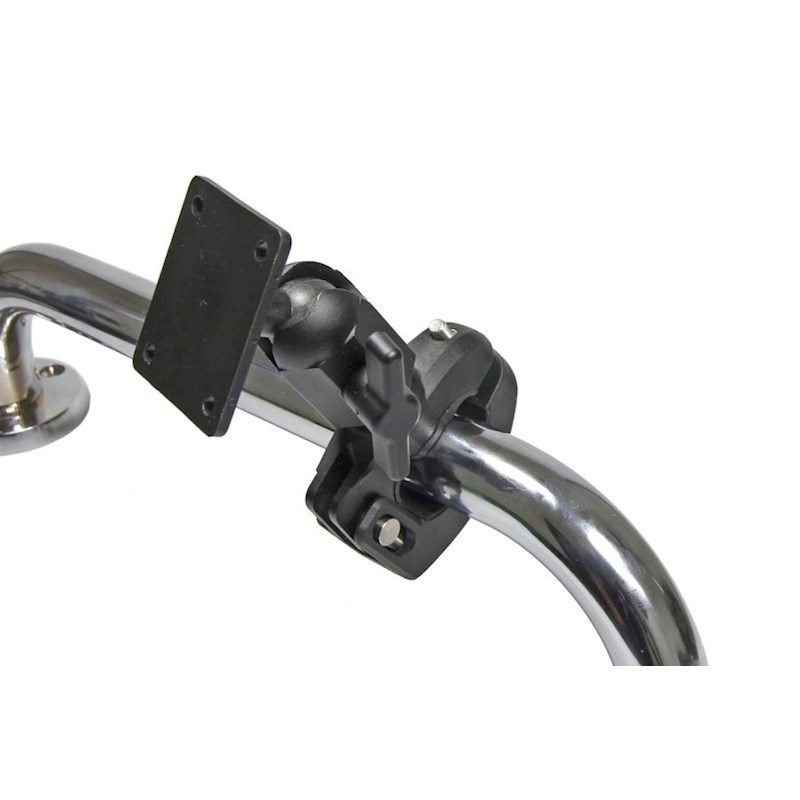 Brodit 215792 Support tube avec plaque de montage