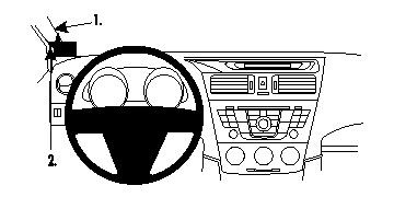 Brodit 804624 Autohalterung Mazda 5