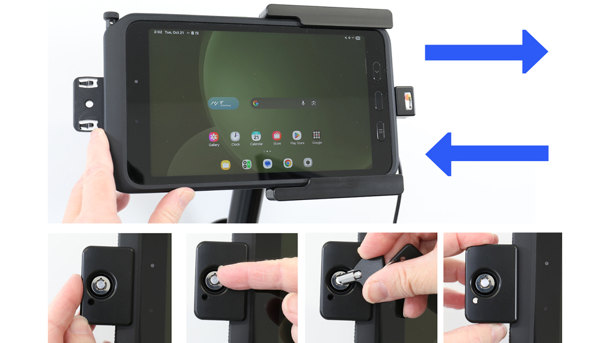 Brodit 752458 Halter Samsung Galaxy Tab Active 5