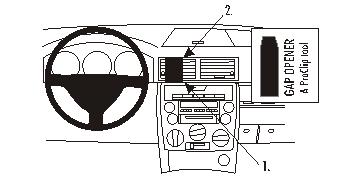 Brodit 853258 Autohalterung Mazda 2