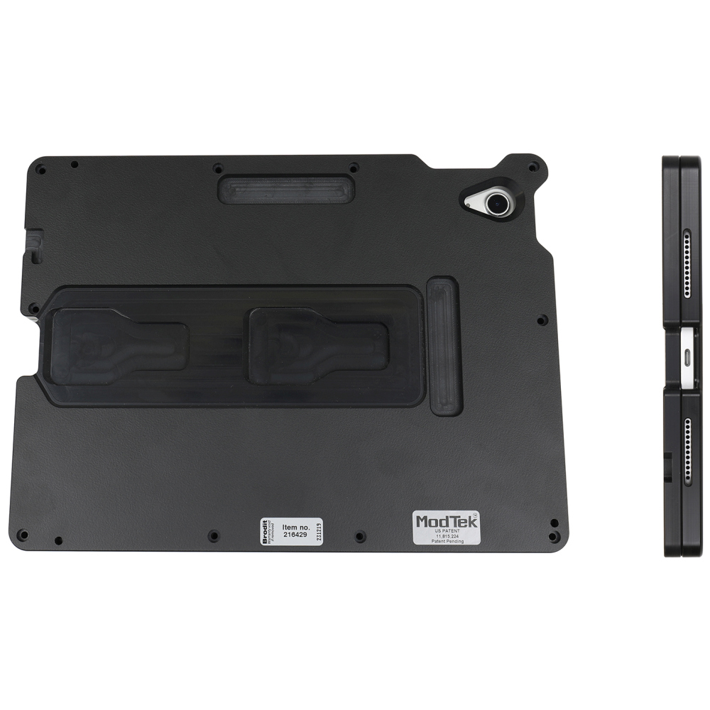 Brodit 216429 ModTek Hard Case Apple iPad 10th Gen (A2696, A2757, A2777) & Apple iPad 2025 A16 (A3354, A3355, A3356)