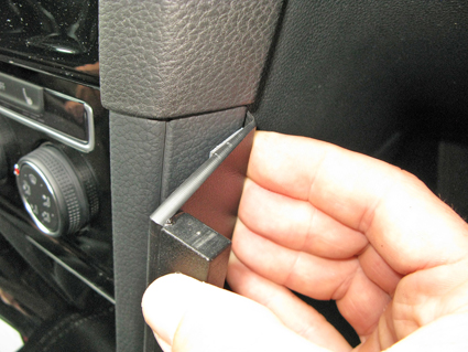 Brodit 855238 support VW Golf VII, année 13-, Angled mount