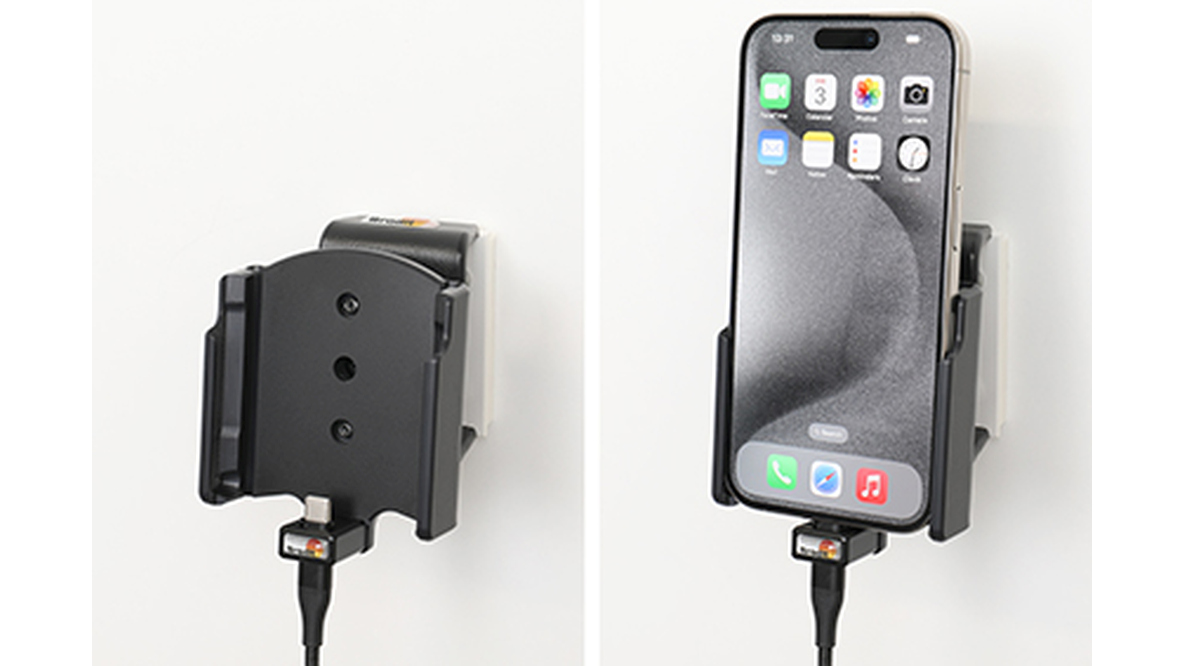 Brodit 727369 support appareil Apple iPhone 15 & 15 Pro