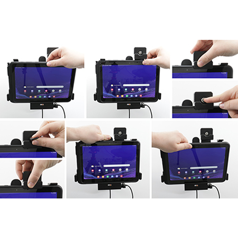 Brodit 736329 Halterung Samsung Galaxy Tab Active 4 Pro SM-T630/SM-T636