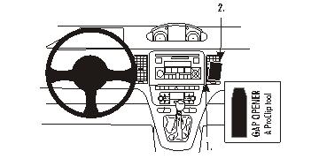Brodit 853429 support voiture Fiat Idea
