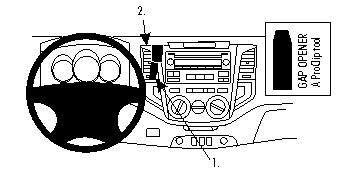 Brodit 854436 support voiture Toyota HiLux