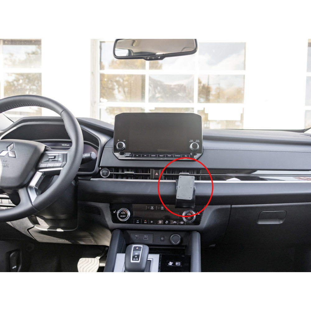 Brodit 855955 support voiture Mitsubishi Outlander, 22- fixation à la console coudé