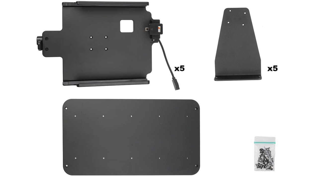 Brodit 217140 Tisch Stand für Zebra ET60/ET65