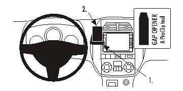 Brodit 853377 Autohalterung Toyota RAV 4