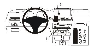 Brodit 853737 support voiture BMW 316-330