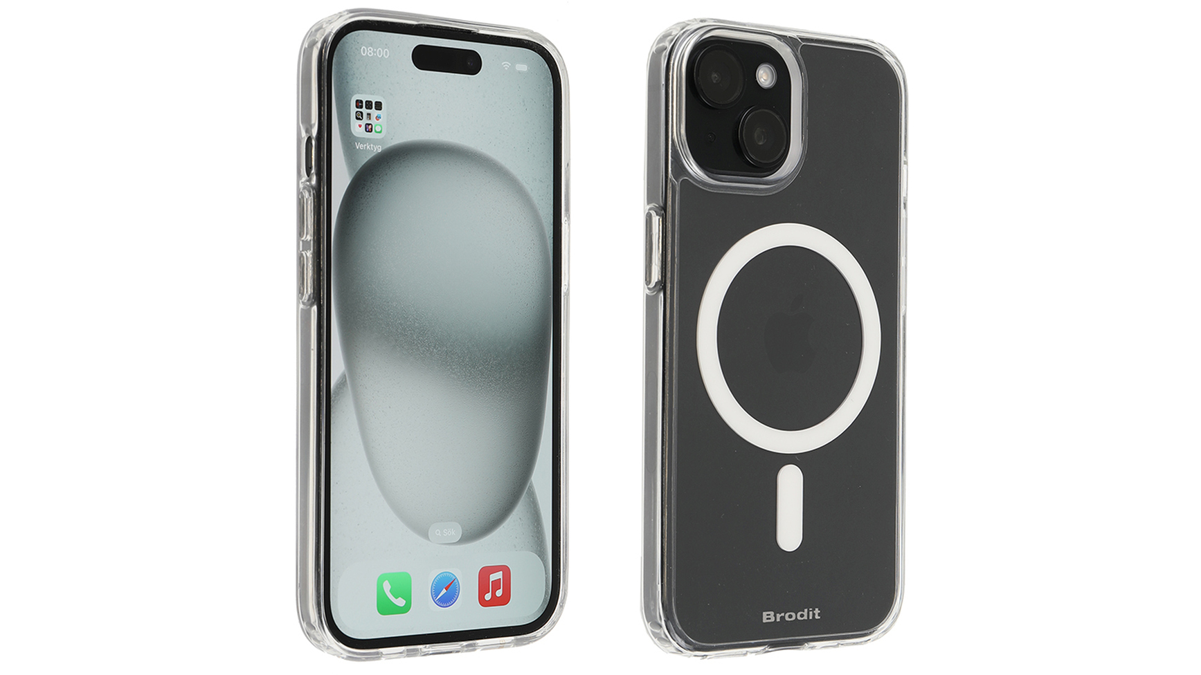 Brodit 216432 MagSafe-Case pour Apple iPhone 15