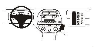 Brodit 852841 support voiture Toyota RAV 4