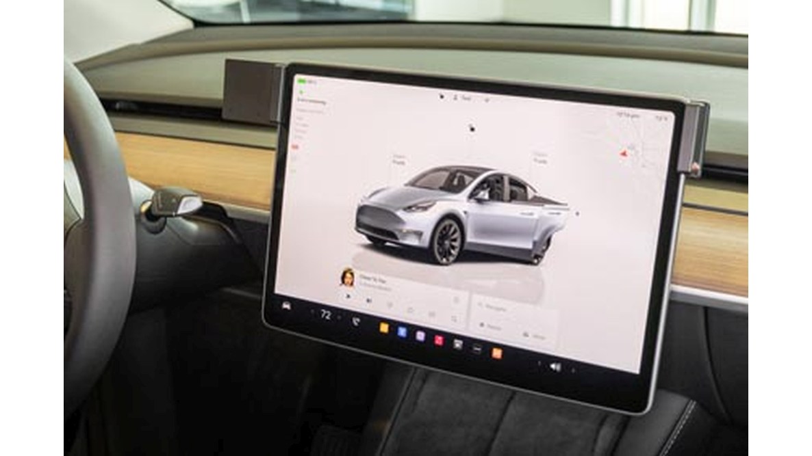 Brodit 856208 support voiture Tesla Model Y/Y Juniper, 25½- fixation à la console