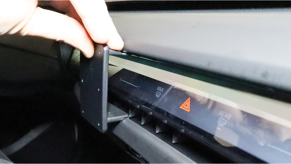 Brodit 856181 support voiture BMW X3, 25- fixation à la console coudé