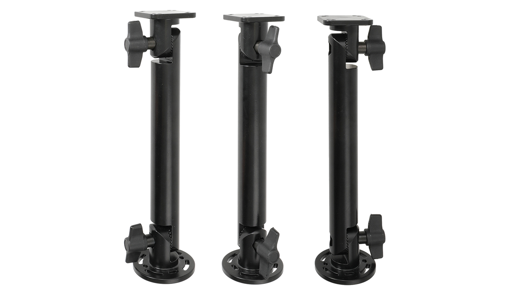 Brodit 216153 Support de socle avec écrou à oreilles 10"