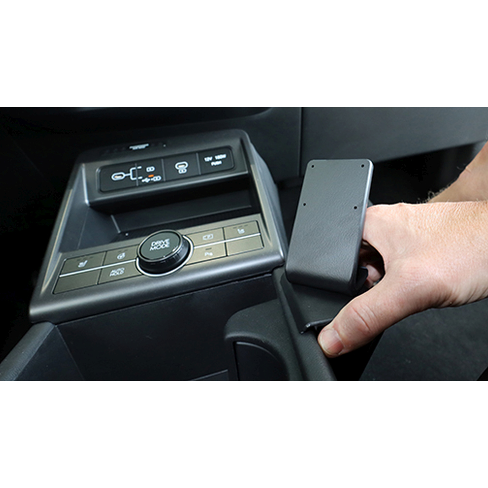 Brodit 836036 support voiture Hyundai Kona, Hybrid 24- fixation console centre
