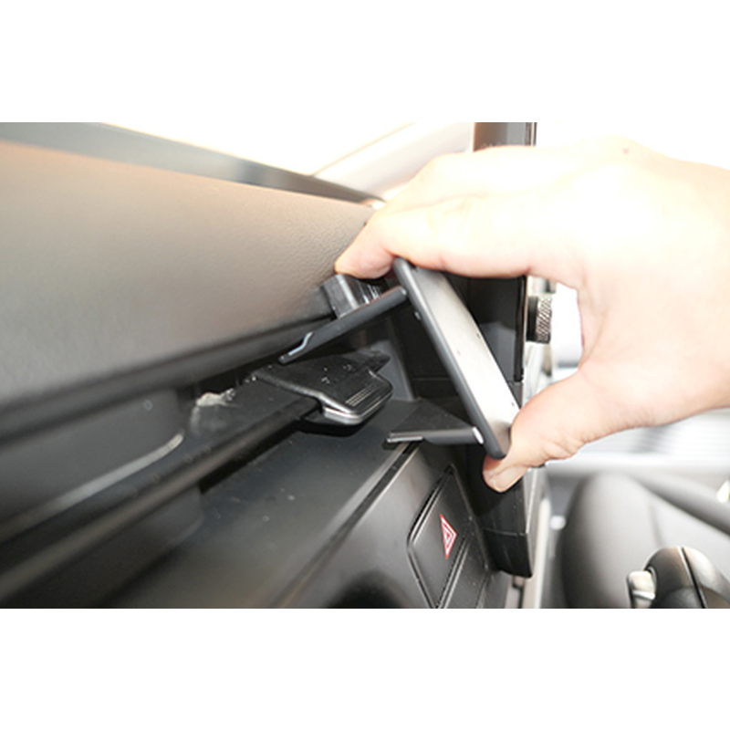 Brodit 855828 Autohalterung Hyundai, Staria 22-, an der Mittelconsole, Center mount, Angled mount