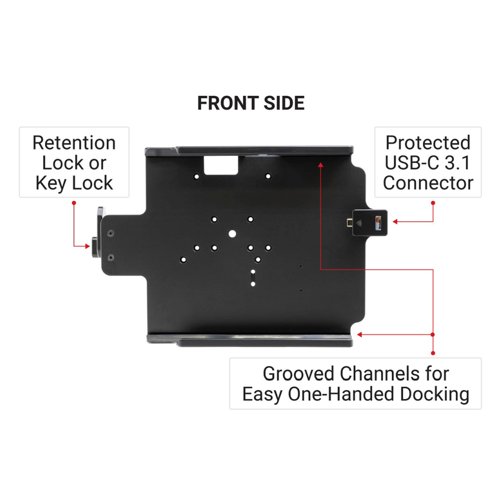 Brodit 216466 support appareil ZEBRA ET60 & ET65