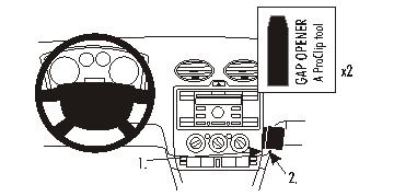 Brodit 853585 support voiture Ford Focus