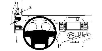 Brodit 804494 support voiture Toyota Sienna