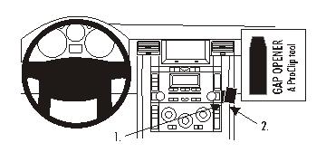 Brodit 853666 support voiture Range Rover Sport