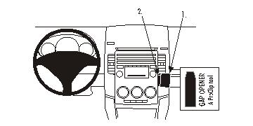 Brodit 853939 Autohalterung Mazda 5