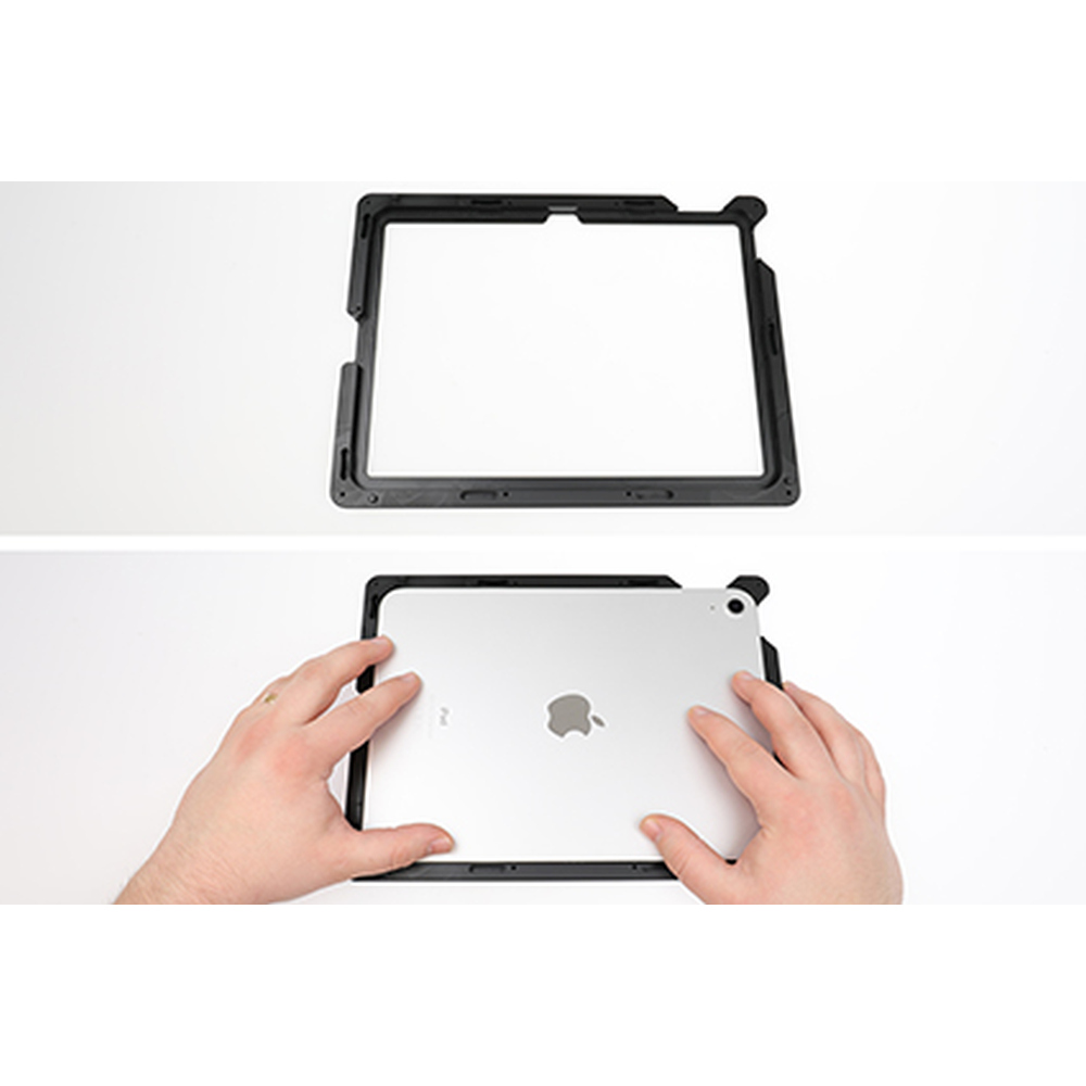 Brodit 216429 ModTek Hard Case Apple iPad 10th Gen (A2696, A2757, A2777) & Apple iPad 2025 A16 (A3354, A3355, A3356)