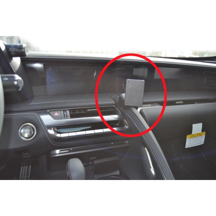 Brodit 855377 support voiture Lexus LC Series, 18-24, USA fixation à la console coudé