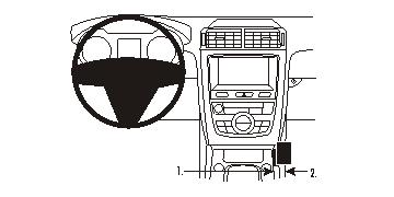 Brodit 833912 support voiture Jaguar XK-Series