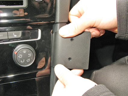 Brodit 855238 support VW Golf VII, année 13-, Angled mount