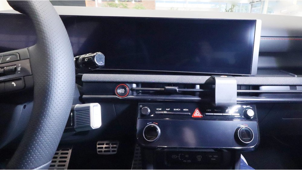 Brodit 856167 support voiture Hyundai Tucson, Santa Cruz, 25- fixation à la console
