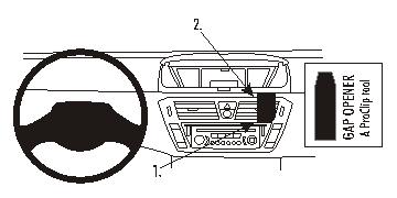 Brodit 853951 Autohalterung CitroenC4 GrandPicasso