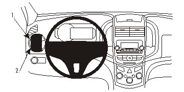 Brodit 804976 support voiture Chevrolet Trax 14