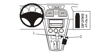 Brodit 833617 Autohalterung Subaru Impreza