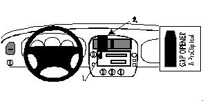 Brodit 852151 support voiture Ford Explorer