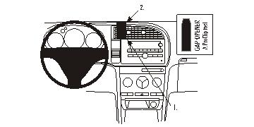 Brodit 853901 support voiture Saab 9-3